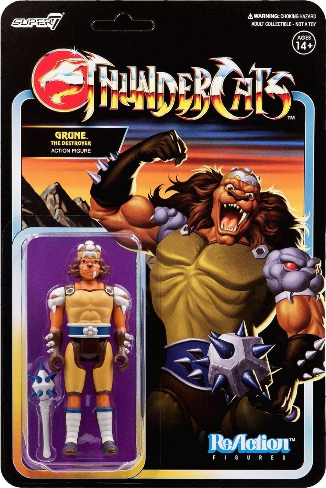 Thundercats: Super7 - Reaction Figure Wave 2 - Grune The Destroyer -