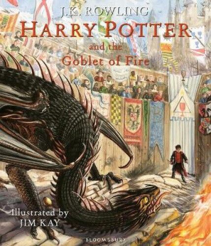 Harry Potter and the Goblet of Fire: The Illustrated Edition (Harry Potter,