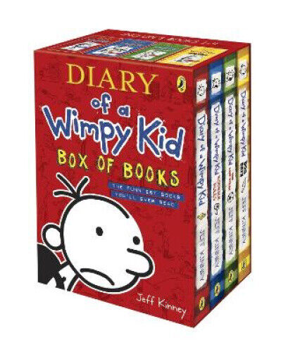 Diary of a Wimpy Kid Box of Books (Diary of a Wimpy Kid) by Kinney, Jeff