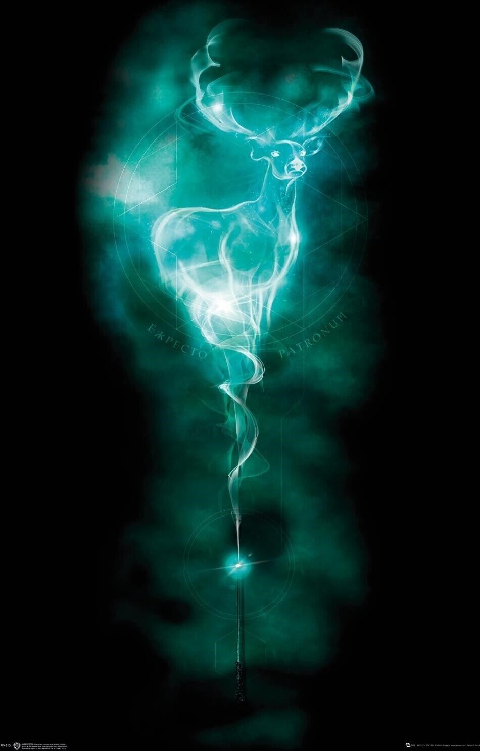 Harry Potter: GB Eye - Patronus Stag (Poster 91,5X61 Cm) -