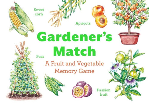Gardener’s Match: A Fruit and Vegetable Memory Game by Abigail Willis