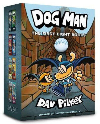 Dog Man: the First Eight Books by Dav Pilkey