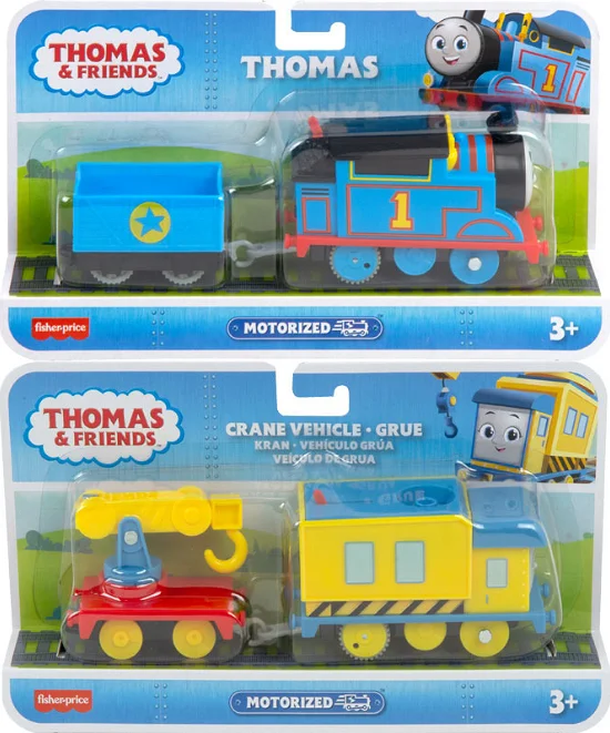 Trenino Thomas (Il): Fisher Price - Locomotive Ruota Libera Small (Assortimento)