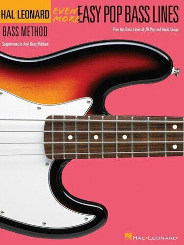 Even More Easy Pop Bass Lines: Supplemental Songbook to Book 3 of the Hal