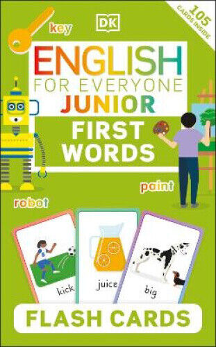 English for Everyone Junior First Words Flash Cards (DK English for Everyone