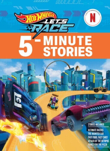 Hot Wheels Let's Race: 5-Minute Stories (Hot Wheels: Let's Race) by Geron, Eric