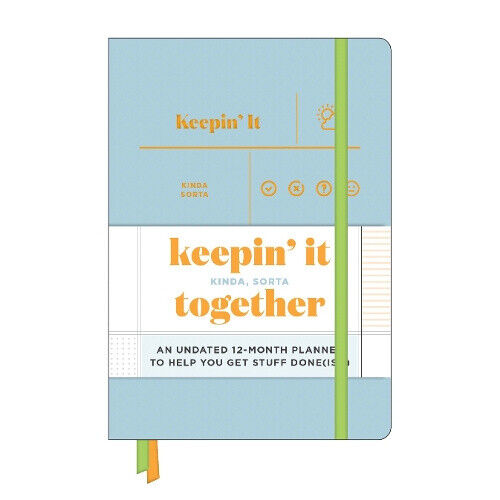 Knock Knock Keepin’ It Kinda, Sorta Together Large Hardcover Planner