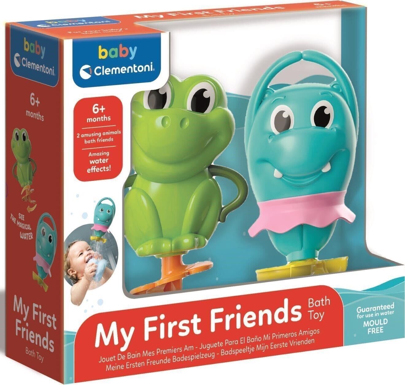 Clementoni: Baby - Happy Shower Water Friends -