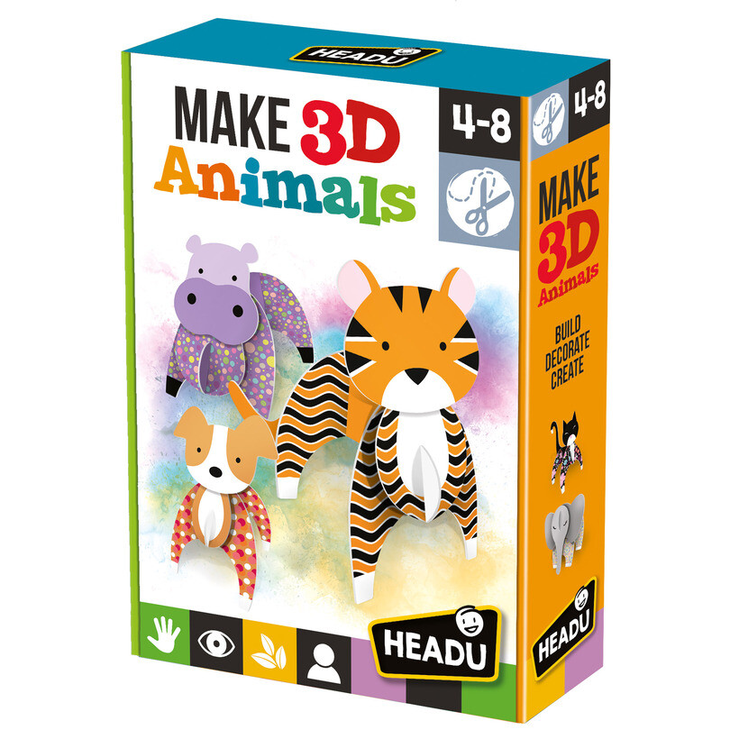 MAKE 3D ANIMALS MONTESSORI -  8059591424704