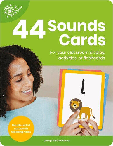 Phonic Books Dandelion 44 Sounds Cards (Phonic Books Catch-Up Decodable Readers)
