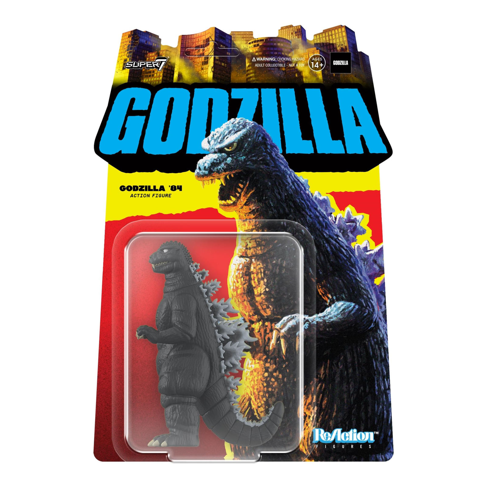 Toho: Super7 - Reaction Figure Wave 2 - Godzilla '84 (Four Toes) -