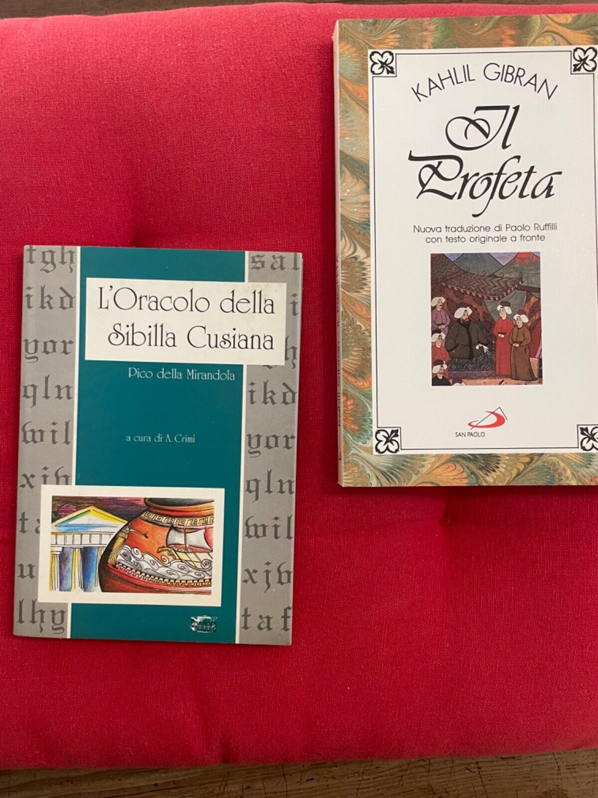 ESOTERISMO-L'ORACOLO DELLA SIBILLA CUSIANA -PICO  + OMAGGIO K.GIBRAN -IL PROFETA