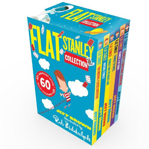 Flat Stanley 60th Anniversary Six-Book Box Set by Jeff Brown