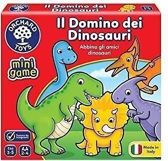 Orchard Toys: Mini Game - Domino Dei Dinosauri -