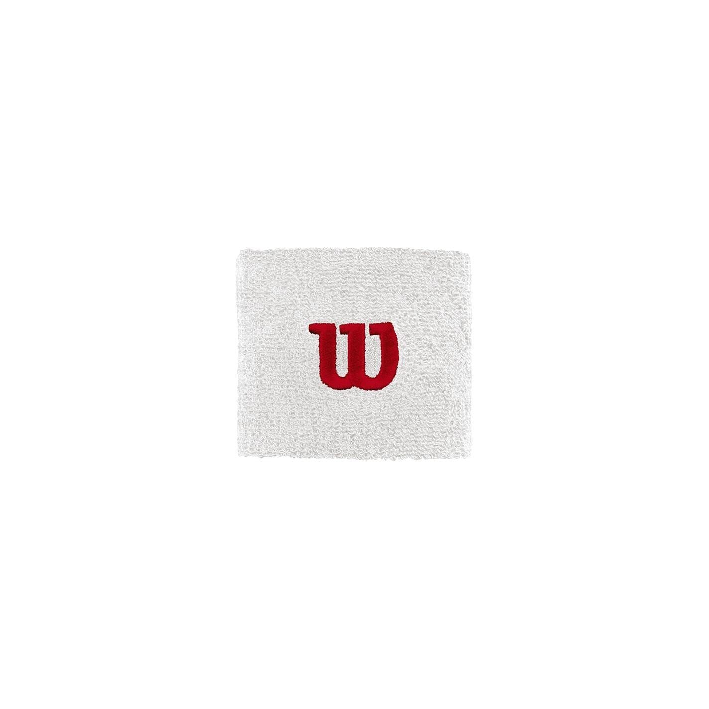 Wristbands Wilson Osfa White NUOVO