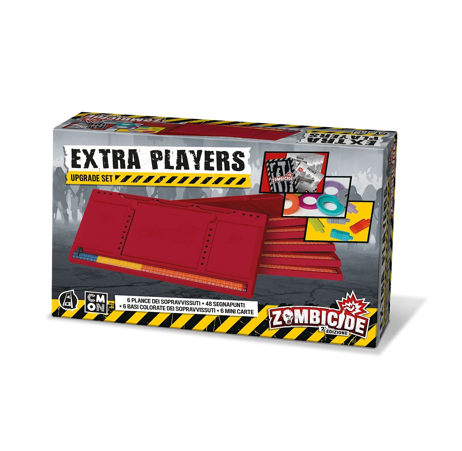 Zombicide 2Nd Edition Extra Players Upgrade Set NUOVO