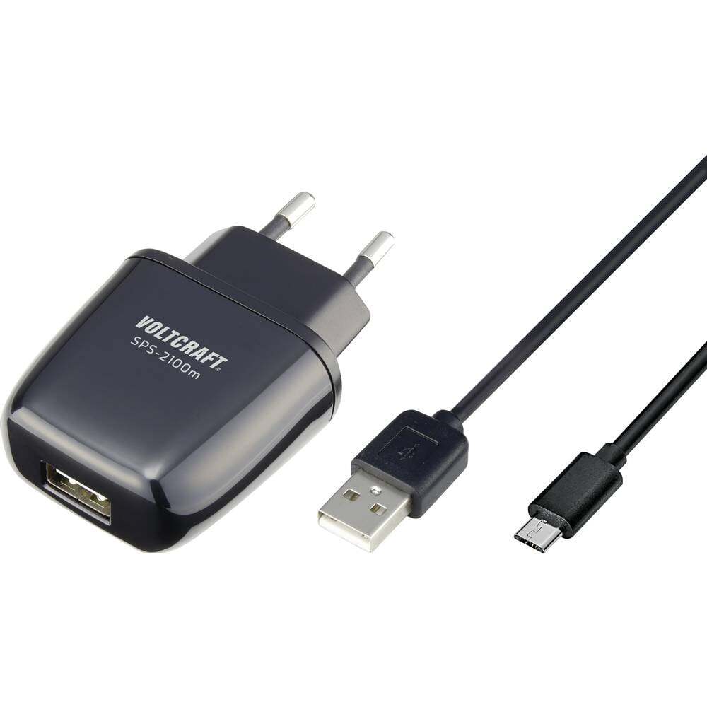 VOLTCRAFT SPS-2100m Caricatore USB 10.5 W Presa di corrente Corrente di uscita