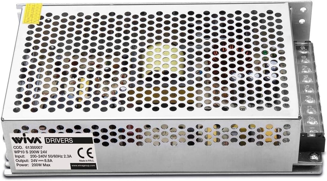 Alimentatore Elettronico Switching WP10 S 200W 24V 61300007 - Uso Interno