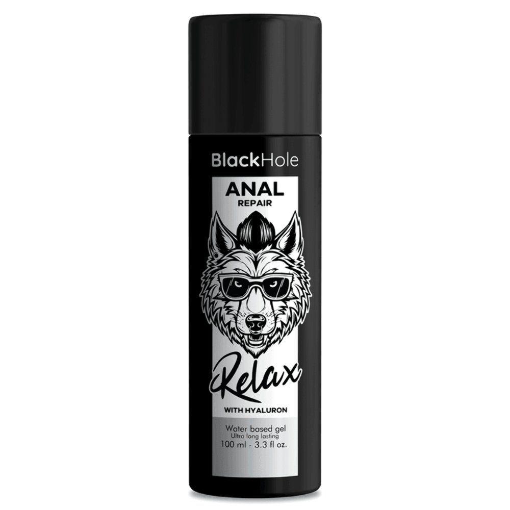 Lubrificante Anale Relax Hyaluron 100ml - Black Hole