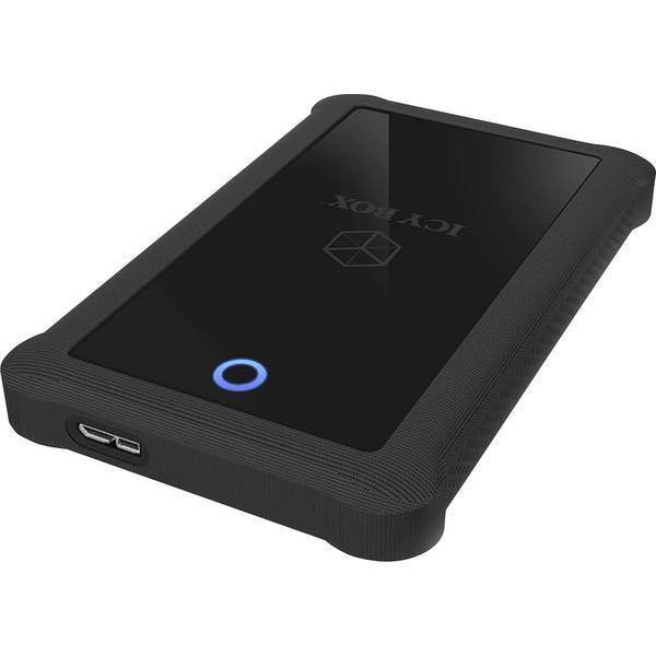Icy box ib233u3b contenitore hard disk da 2 5 pollici usb 3 0