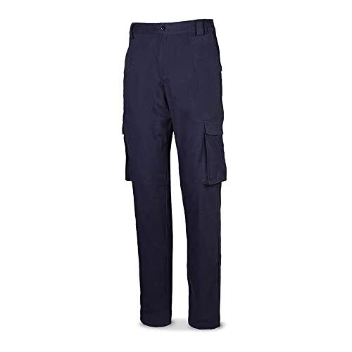 Safety Trousers Stretch 588Pbsam Navy Blue (Size: 54) Clothing NUOVO