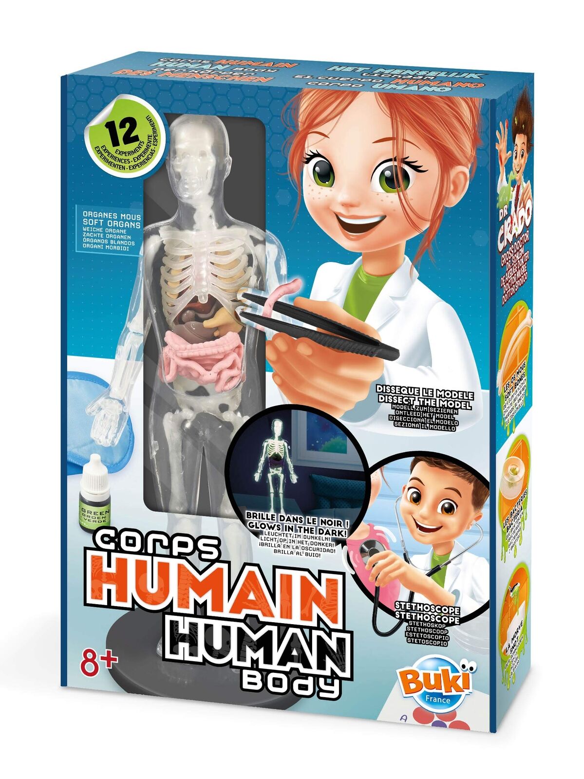 Buki France Human Body Toy NUOVO