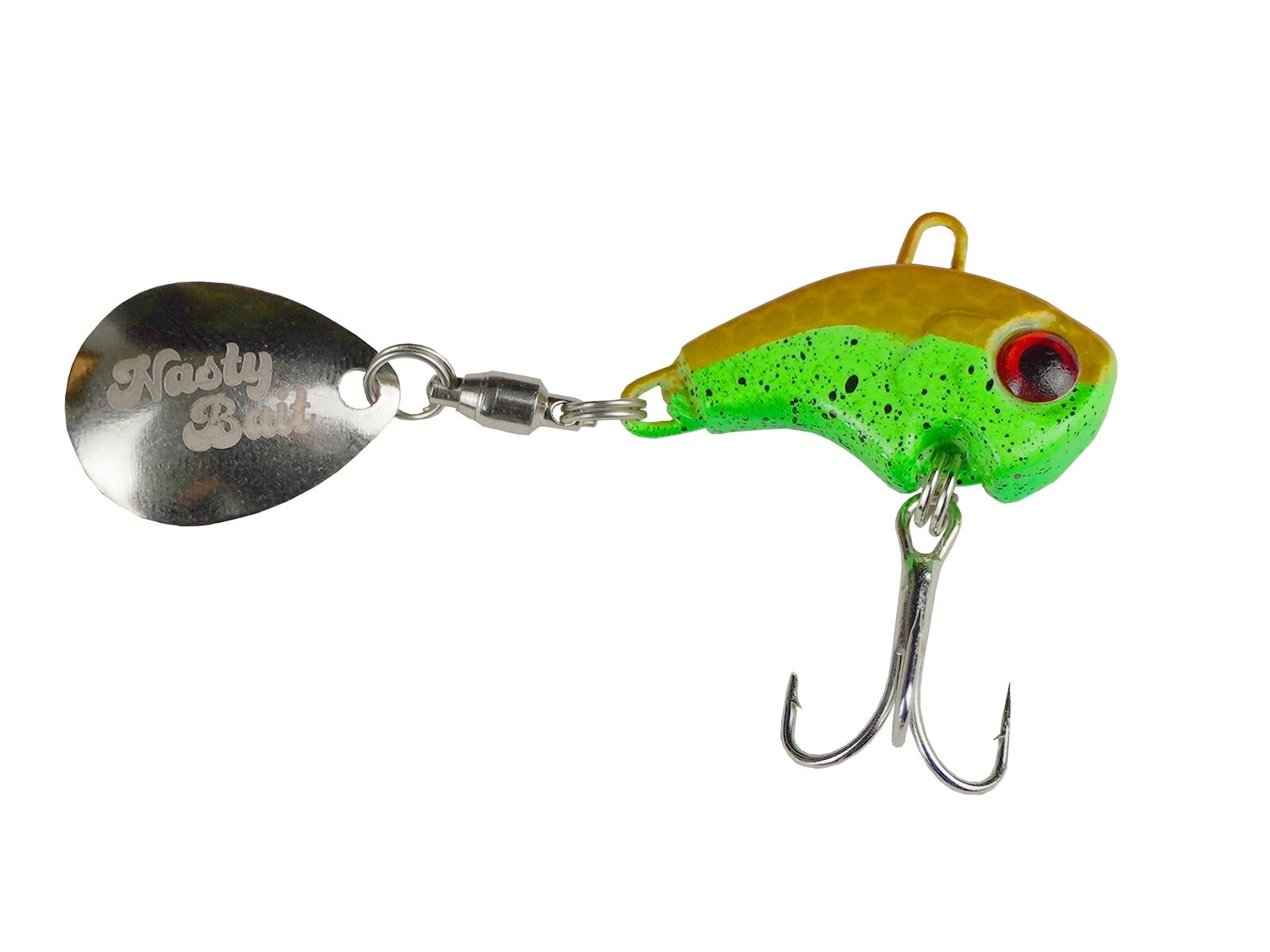 NASTY BAIT Lurchi sinkink Jig Spinner 5.5cm 9g Mud NUOVO