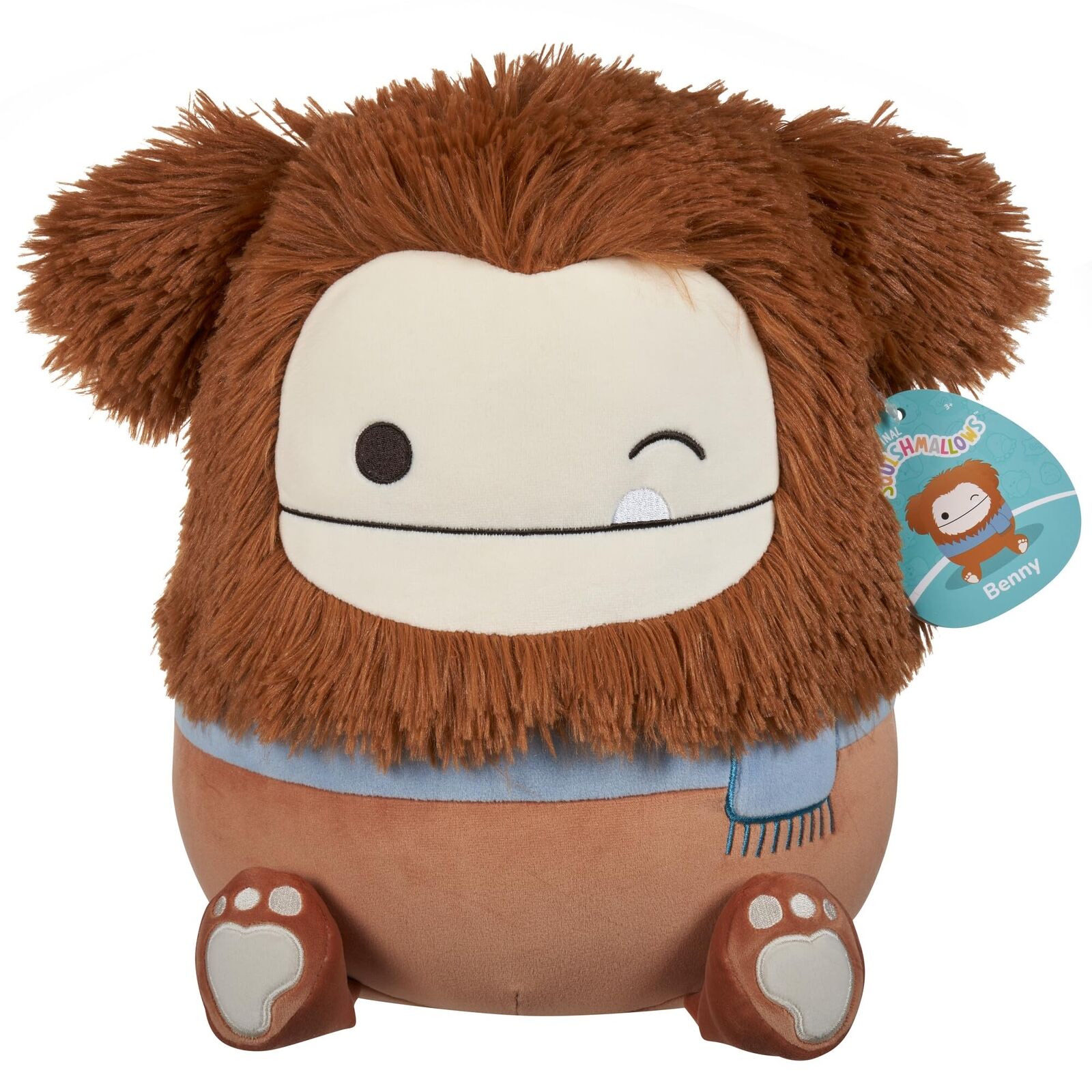 Squishmallows 30 Cm P20 Benny Bigfoot (206385) Toy NUOVO