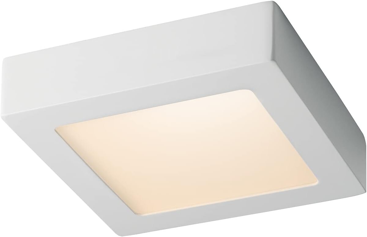 Plafoniera LED 14W 4000K Luce Bianca Naturale - 172x172x35 mm