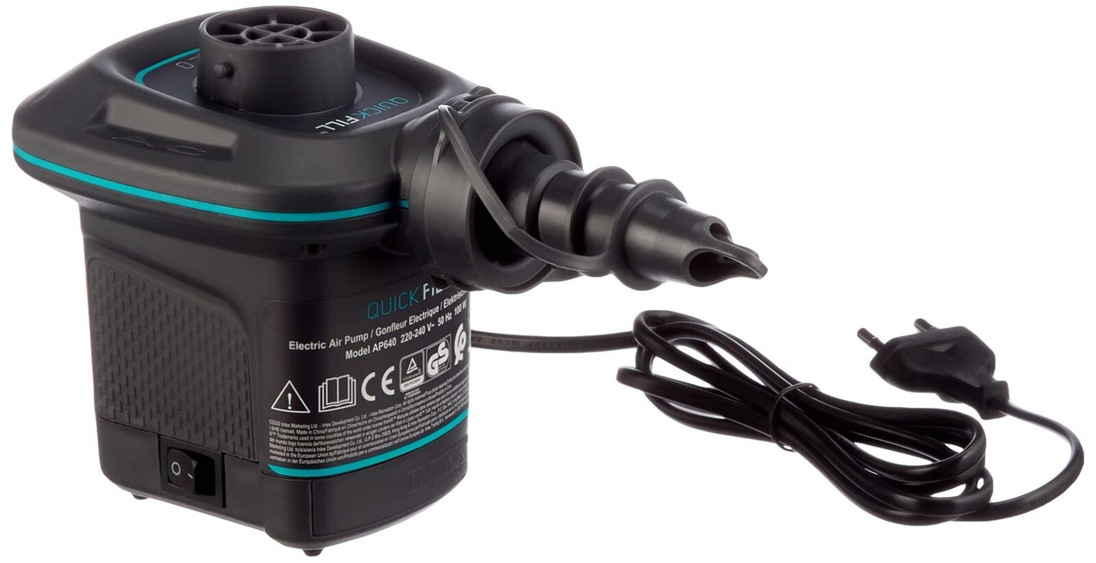 Air Pump Intex 220V Electric CYCLING AC NUOVO