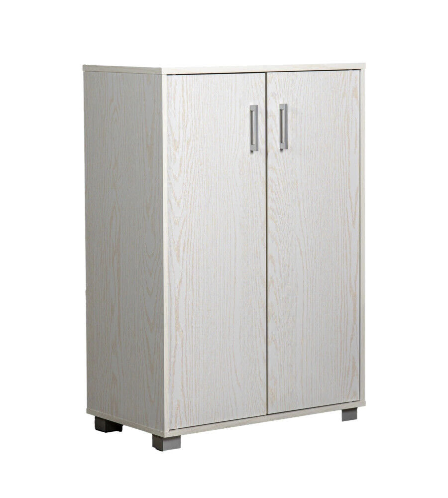 ARMADIO MULTIFUNZIONE BELLAHOME IN LAMINATO COLORE BIANCO VENATO BASSO, 60X35...
