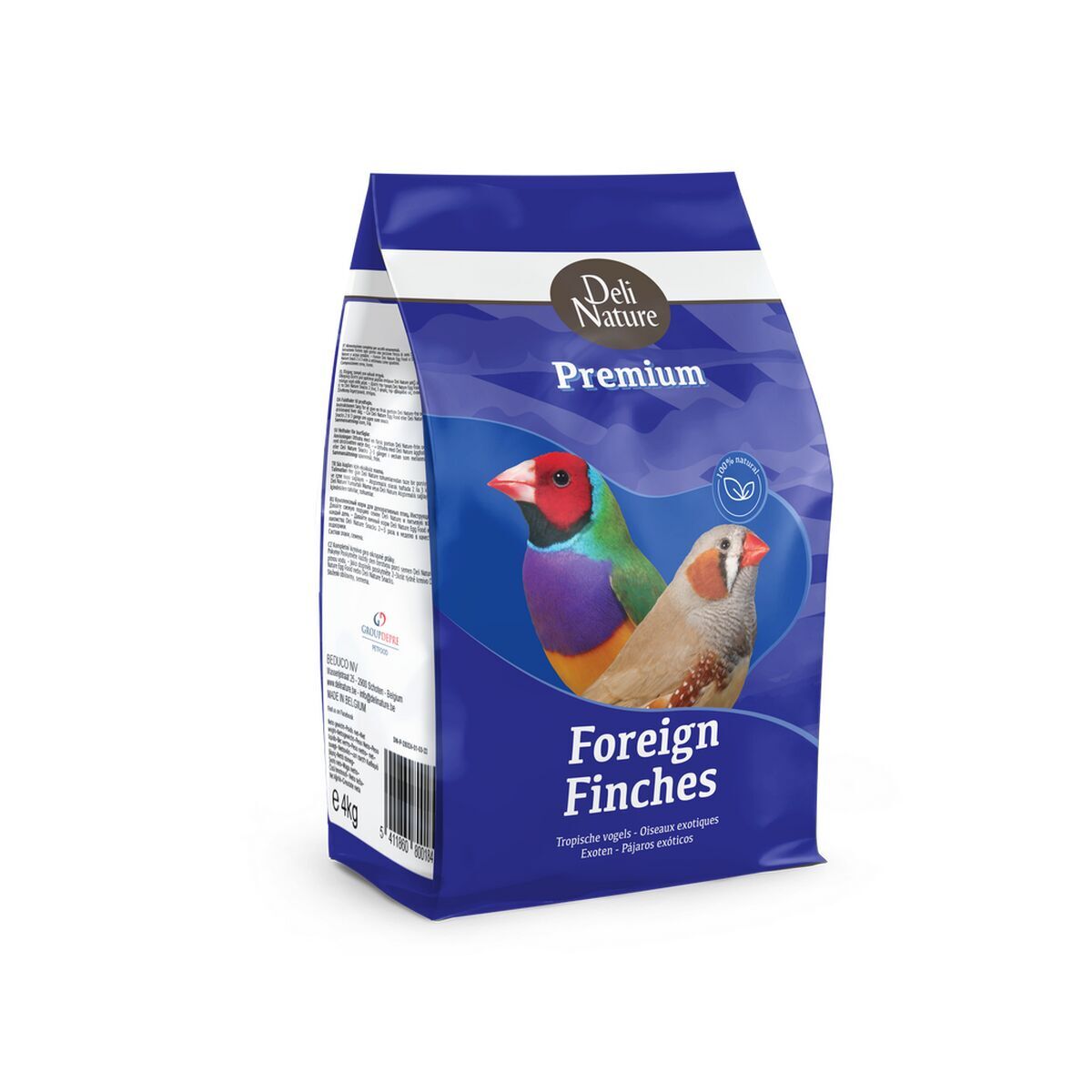 Mangime Per Uccelli Deli Nature Premium 4 kg