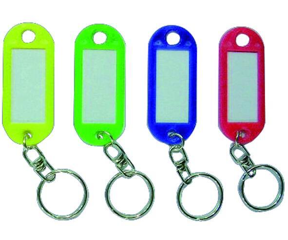 25210 BLINKY TARGHETTE PORTACHIAVI CON GIVOLARE PZ. 12