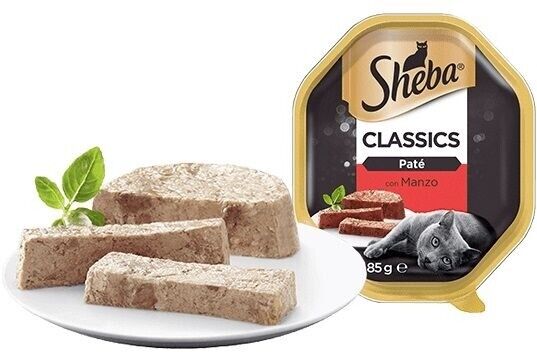 51969 SHEBA PATÈ GATTO CLASSIC MANZO 85GR