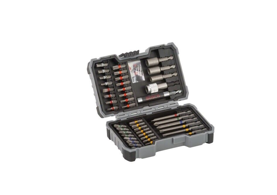 SET KIT BIT INSERTI + BUSSOLE PROFESSIONALI 43 PZ BOSCH 2607017164