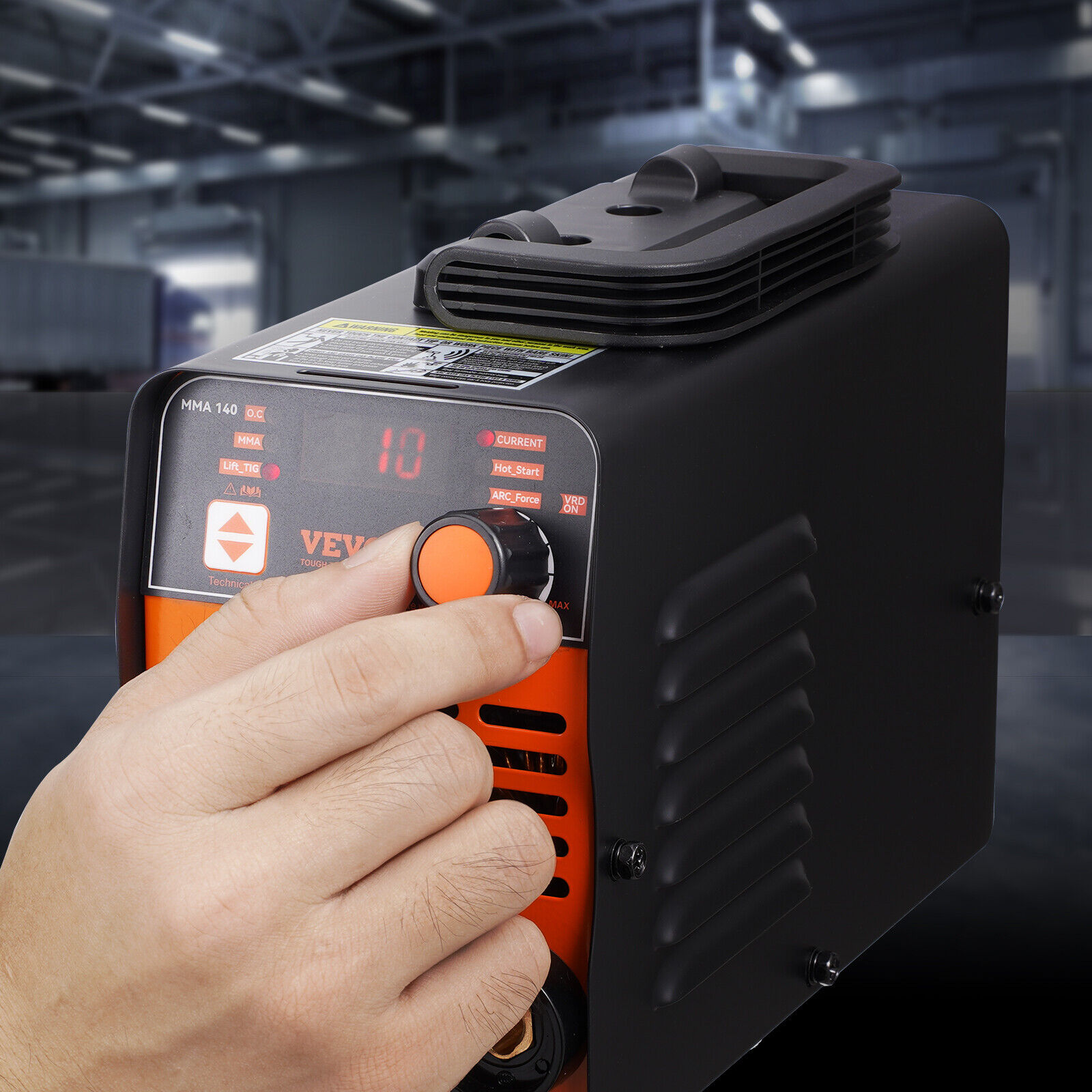 VEVOR Saldatrice ad Elettrodo 100A Stazione di Saldatura TIG ARC/Lift Hot Start