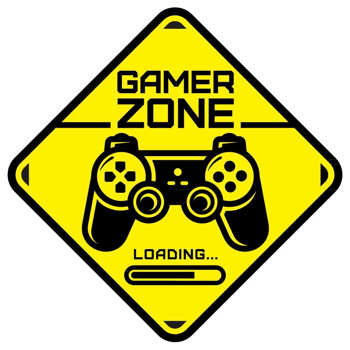Gamer Zone Loading Don't Disturb Gamer at Work Non Disturbare Il Giocatore su...