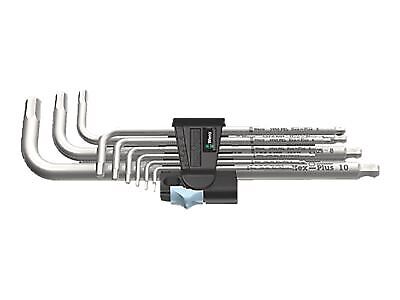 Wera 3950/9 L-key set 9 pieces in clip-holder in clip-holder 05022720001