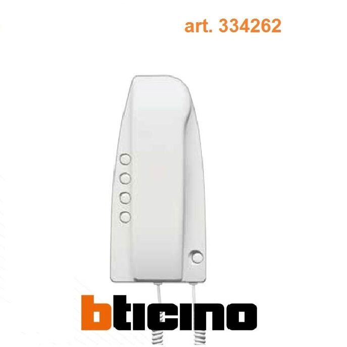BTICINO TERRANEO 334262 CITOFONO UNIVERSALE ANALOGICO IMPIANTI 1+N E 4+N