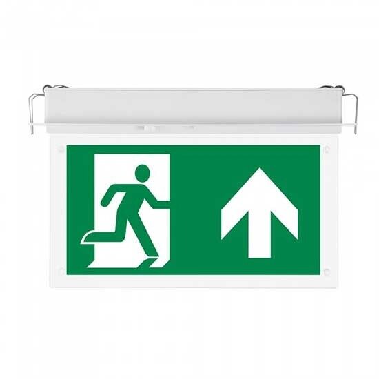 V-TAC VT-522-S Lampada Led di emergenza chip samsung 2W anti black-out IP20 inst