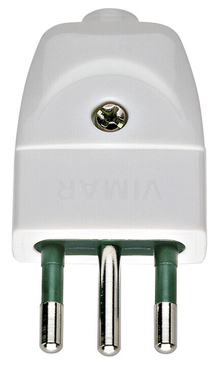 SPINA 2P+T 10A S11 ASSIALE BIANCO-  VIMAR 00201.B