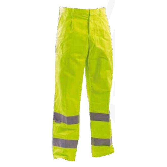 P&P LOYAL - LINEA ALTA VISIBILITA PANTALONE TAGLIA 54 GIALLO***
