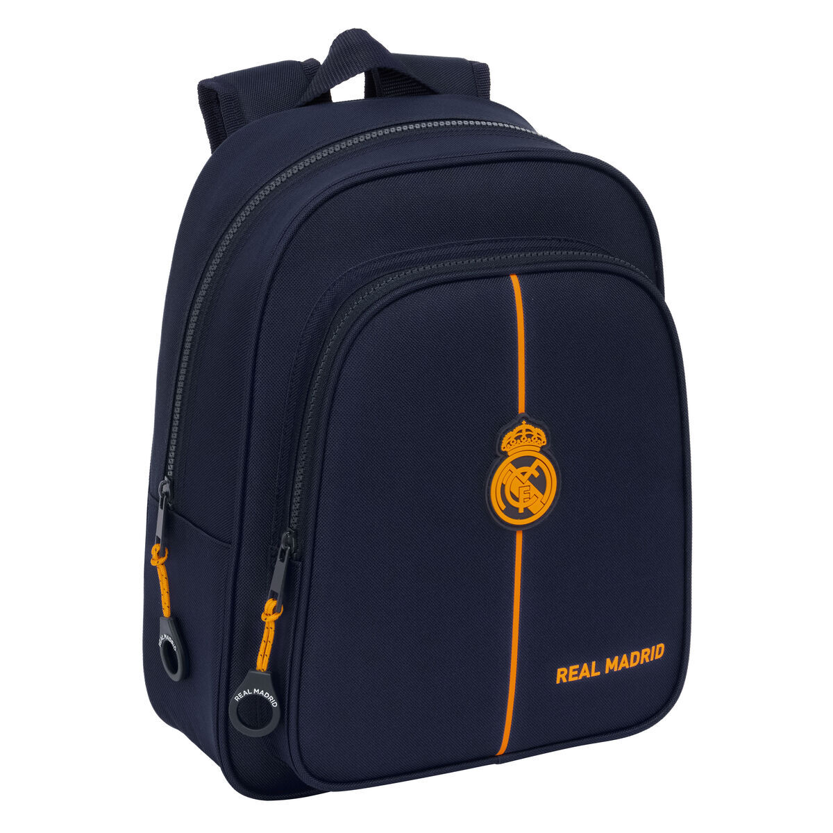 Zaino Scuola Real Madrid C.F. 2nd Kit 24/25 Blu Marino 27 x 33 x 10 cm