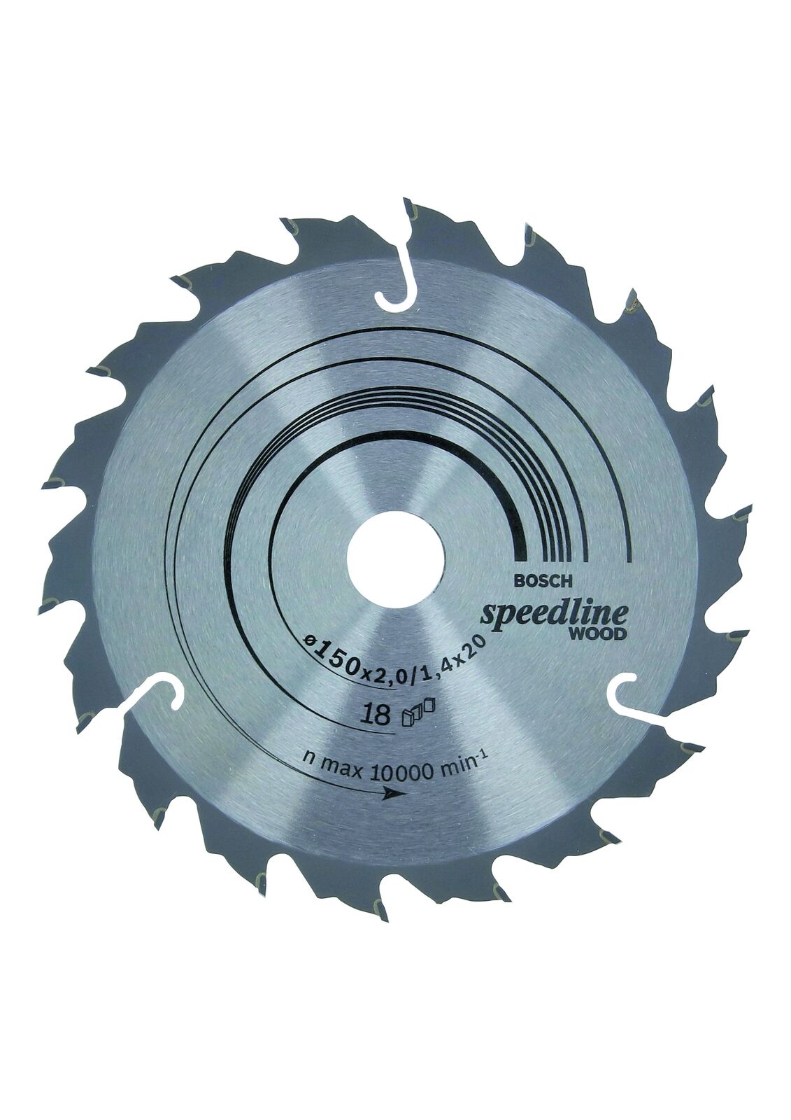 Lama per sega circolare Speedline Wood 150 x 20 x 2,0 mm, 18