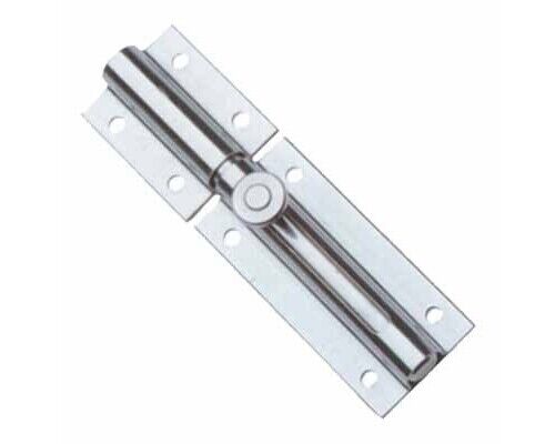 Aldeghi Luigi Catenaccio Porta Trasversale Inox Tondo 36x80 2 pz 216IN08