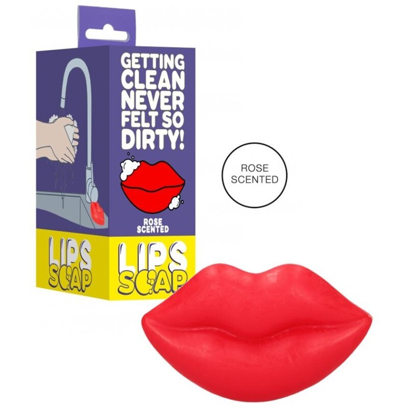 Sapone per le mani bocca saponetta sexy scherzo divertente feste addio celibato