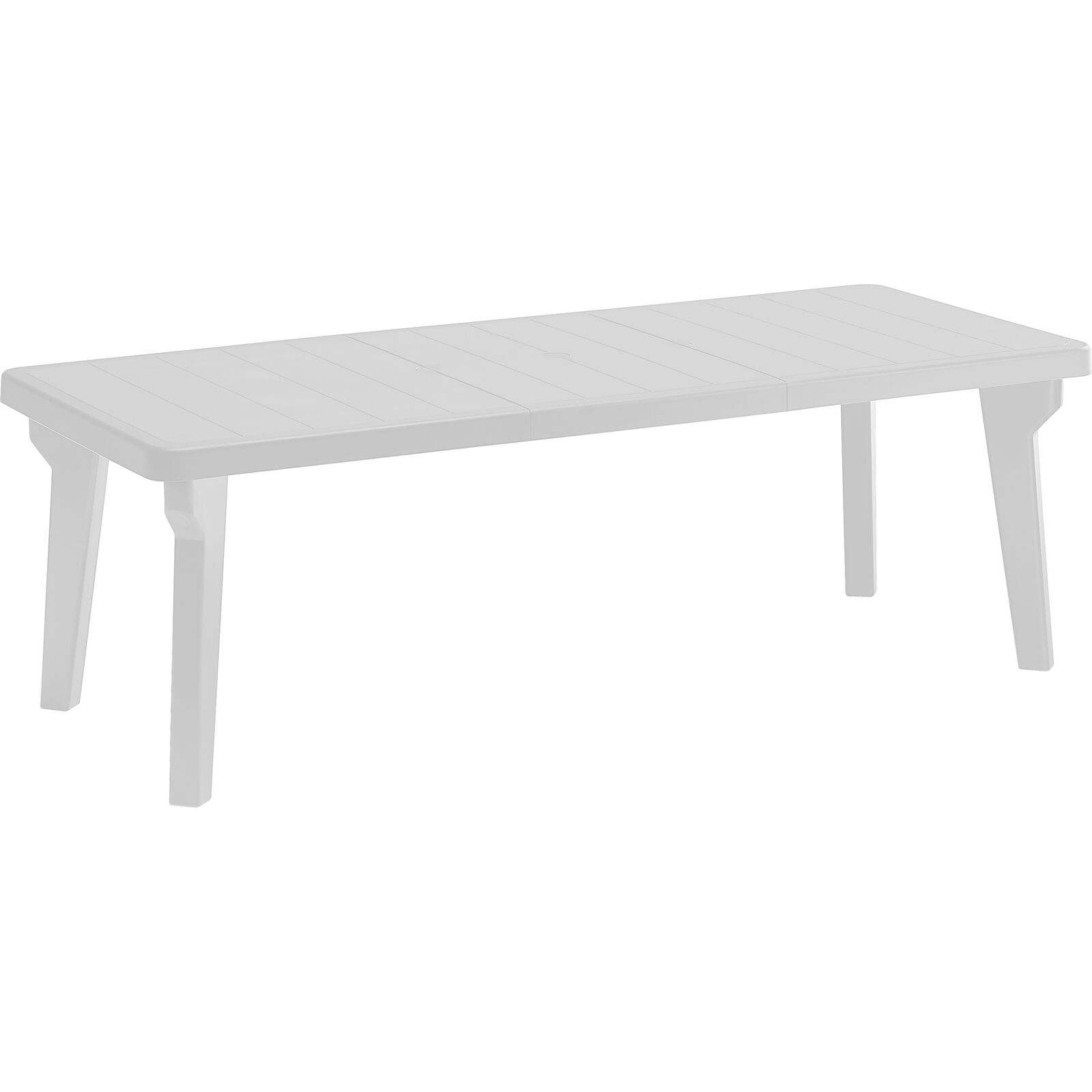 TAVOLO BERGHU 160/220X90X74H BIANCO