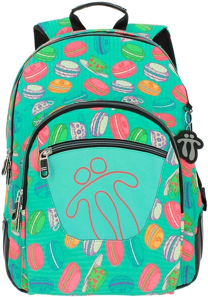Totto Crayola Zaino Scuola 6VB Zaino Casual Fantasia Macarons Ragazze Bambine