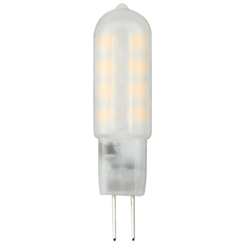 LAMPADA G4 LED 2 W = 20 W 12VOLT LUCE NATURALE 4000K  200 LUMEN MARINO CRISTAL