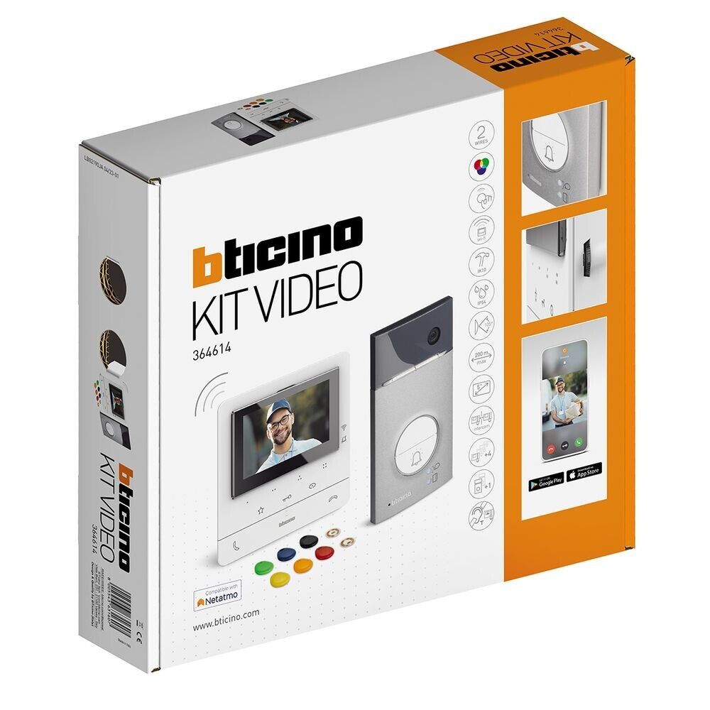 Bticino 364614 kit videocitofono vivavoce connesso classe 100X16E